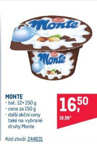 Makro MONTE nabídka