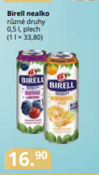 Potraviny CZ Birell nealko nabídka