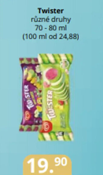 Potraviny CZ Twister různé druhy nabídka