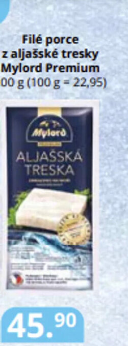 Potraviny CZ Filé porce z aljašské tresky Mylord Premium nabídka