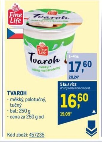 Makro TVAROH nabídka