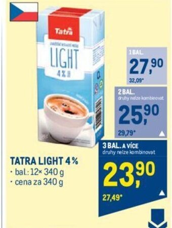 Makro TATRA LIGHT 4% nabídka
