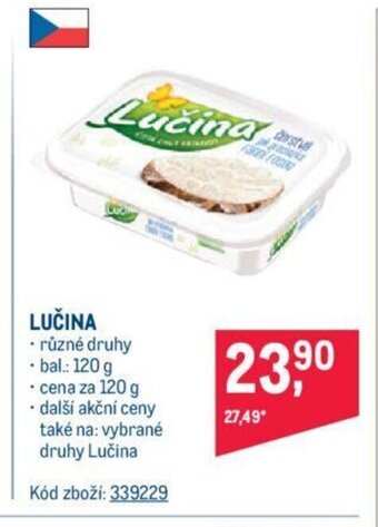 Makro LUČINA nabídka