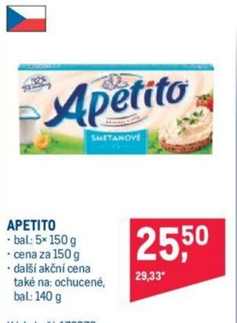 Makro APETITO nabídka