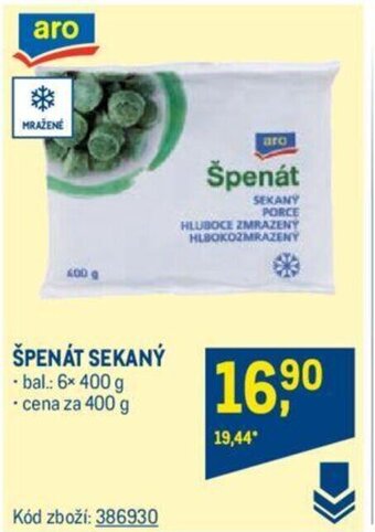 Makro ŠPENÁT SEKANÝ nabídka