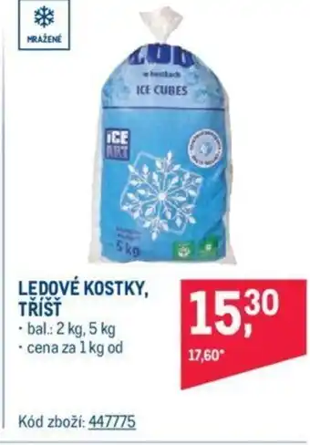 Makro LEDOVÉ KOSTKY, TŘÍŠŤ nabídka