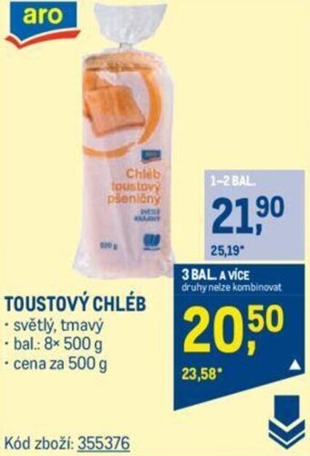 Makro TOUSTOVÝ CHLÉB nabídka