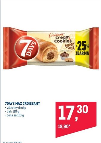 Makro 7DAYS MAX CROISSANT nabídka