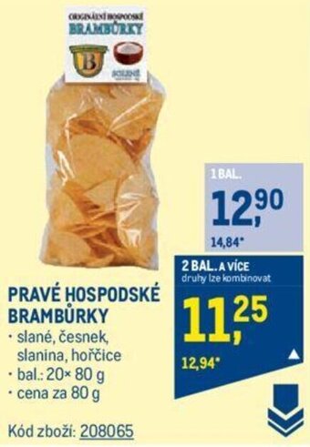 Makro PRAVÉ HOSPODSKÉ BRAMBŮRKY nabídka