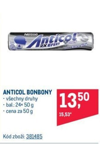 Makro ANTICOL BONBONY nabídka