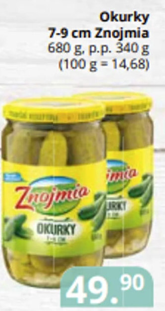 Potraviny CZ Okurky 7-9 cm Znojmia nabídka