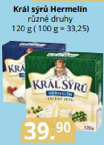 Potraviny CZ Král sýrů Hermelín nabídka
