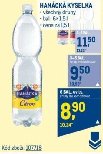 Makro HANÁCKÁ KYSELKA nabídka