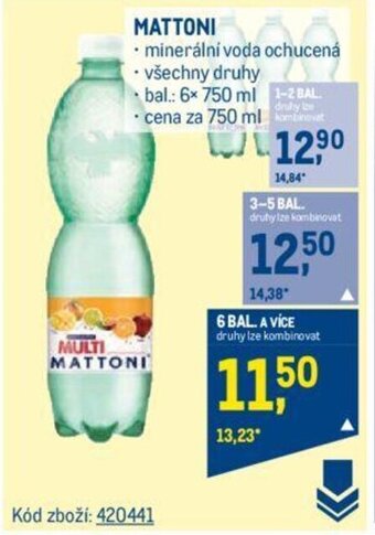 Makro MATTONI nabídka