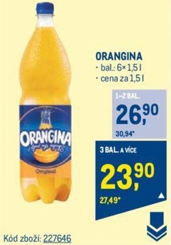 Makro ORANGINA nabídka