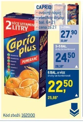 Makro CAPRIO nabídka