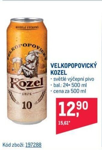 Makro VELKOPOPOVICKÝ KOZEL nabídka