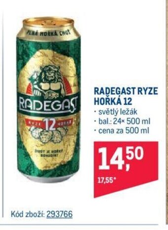 RADEGAST RYZE HORKA 12