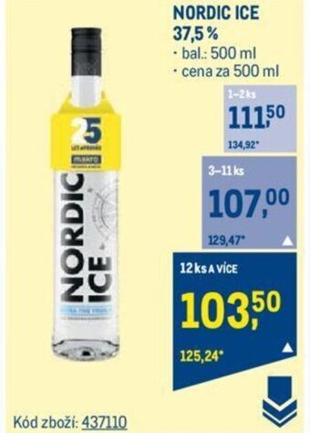 Makro NORDIC ICE 37,5% nabídka