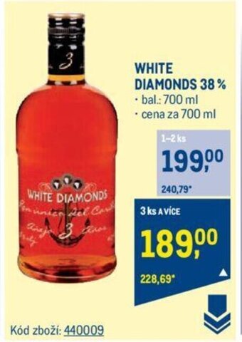 Makro WHITE DIAMONDS 38% nabídka