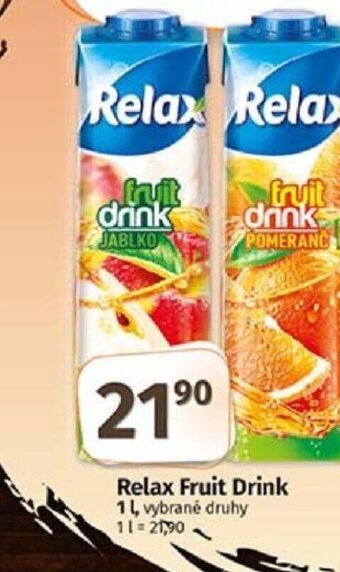 COOP TIP Relax Fruit Drink nabídka