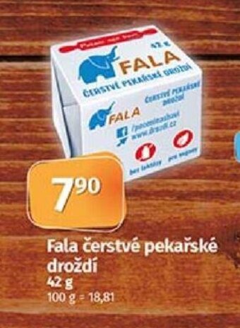 Fala čerstvé pekařské droždí