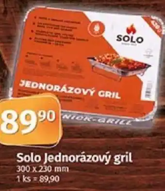 Solo Jednorázový gril