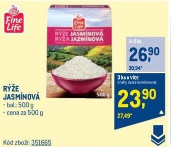 Makro RÝŽE JASMÍNOVÁ nabídka