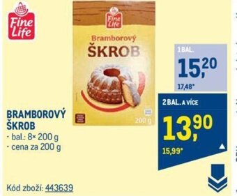 Makro BRAMBOROVÝ ŠKROB nabídka