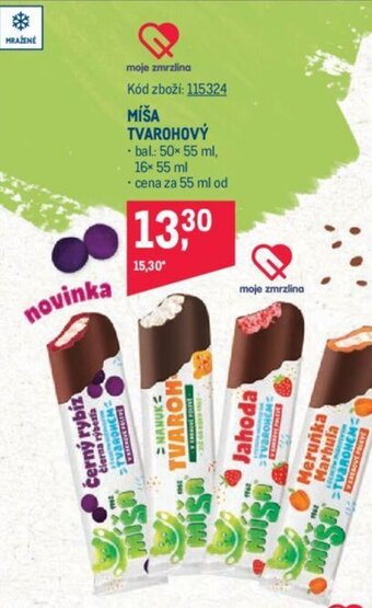 Makro MÍŠA TVAROHOVÝ nabídka