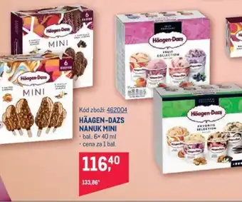 Makro HÄAGEN-DAZS NANUK MINI nabídka