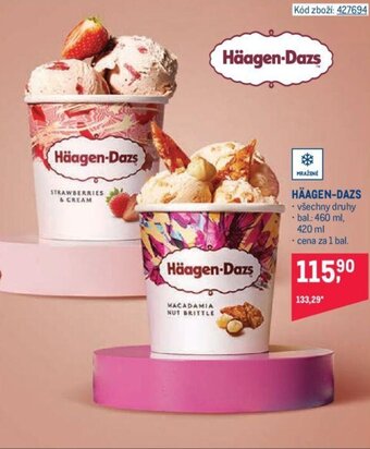 Makro HÄAGEN-DAZS nabídka
