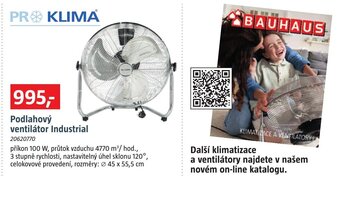 Podlahový ventilátor Industrial