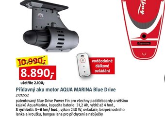 Přídavný aku motor AQUA MARINA Blue Drive