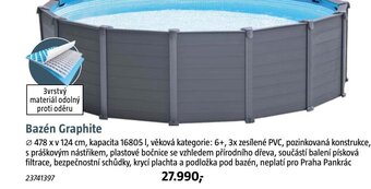 Bauhaus Bazén Graphite nabídka