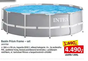Bauhaus Bazén Prism Frame - set nabídka