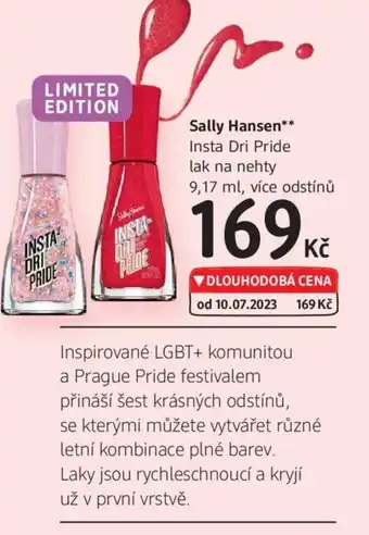 dm drogerie Sally Hansen** Insta Dri Pride lak na nehty 9,17 ml, více odstínů nabídka