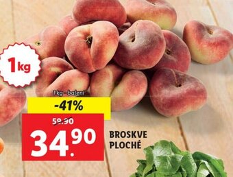 Lidl BROSKVE PLOCHÉ nabídka