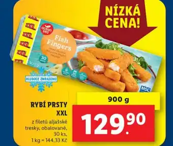 Lidl RYBÍ PRSTY XXL nabídka