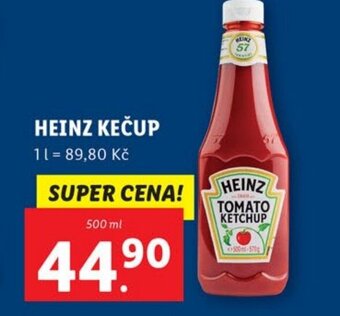 Lidl HEINZ KEČUP nabídka