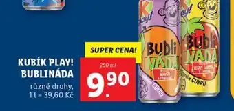 Lidl KUBÍK PLAY! BUBLINÁDA nabídka