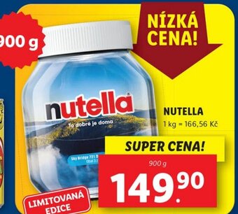 Lidl NUTELLA nabídka