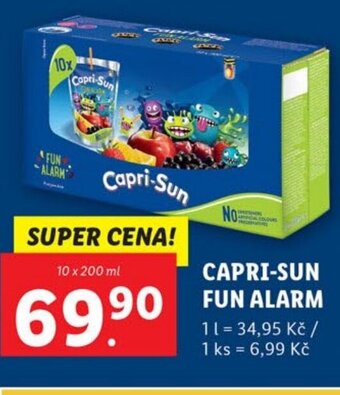 Lidl CAPRI-SUN FUN ALARM nabídka