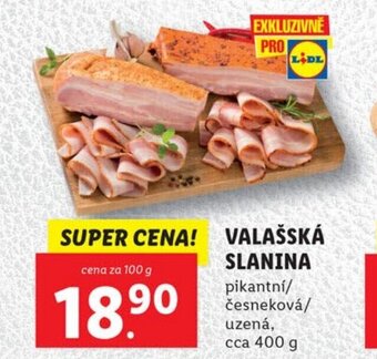 Lidl VALAŠSKÁ SLANINA nabídka