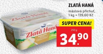 Lidl ZLATÁ HANÁ nabídka