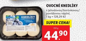 Lidl OVOCNÉ KNEDLÍKY nabídka