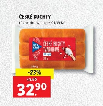 Lidl ČESKÉ BUCHTY nabídka