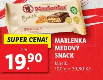 Lidl MARLENKA MEDOVÝ SNACK nabídka