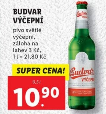 Lidl BUDVAR VÝČEPNÍ nabídka