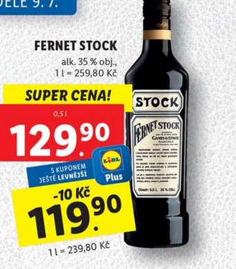 Lidl FERNET STOCK nabídka